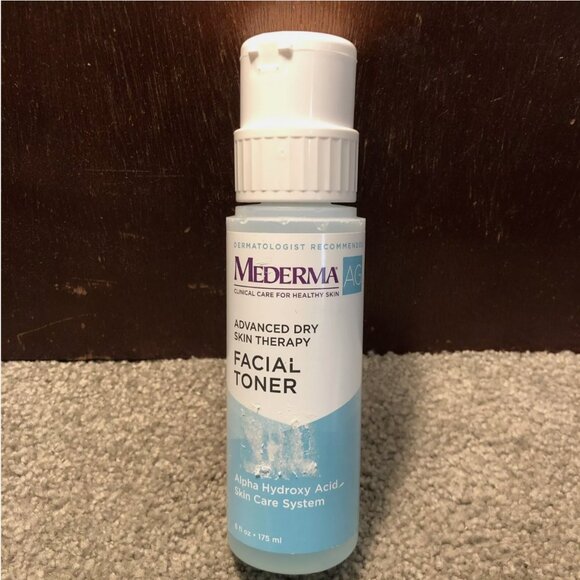 Mederma AG Facial TONER Advanced Dry Skin Therapy 6oz, Alpha Hydroxy Care - Picture 1 of 5